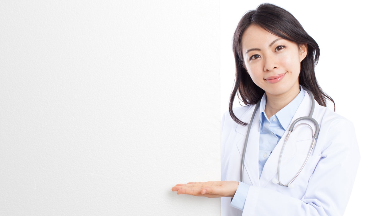 Doctor japanese girl
