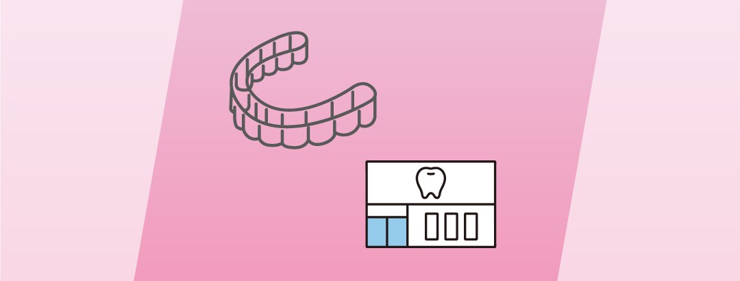 歯科医師によるマウスピースの設計・お客様へのお渡し